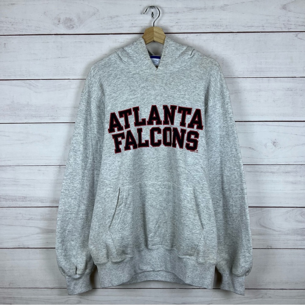 Vintage 1996 Atlanta Falcons Champion NFL Pullover Hoodie Large